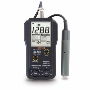 哈纳 HI87314 微电脑电导率EC-电阻率测定仪