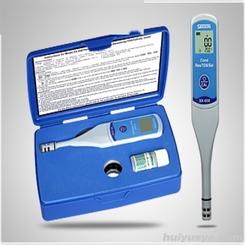 上海三信笔式电导率/TDS/盐度/电阻率仪SX-650
