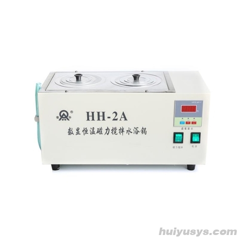 荣华仪器 HH-2A 数显恒温磁力搅拌水浴锅 2孔