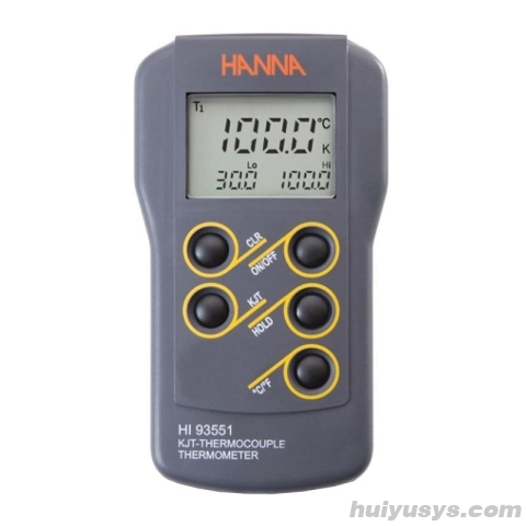 HANNA HI93551 单通道双量程宽范围温度测定仪