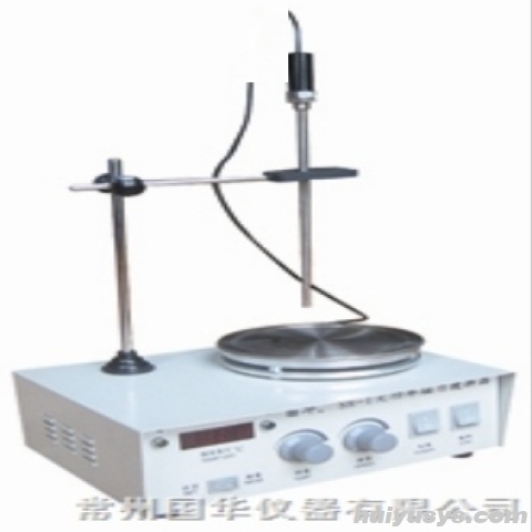 常州国华 88-1 大功率恒温磁力搅拌器