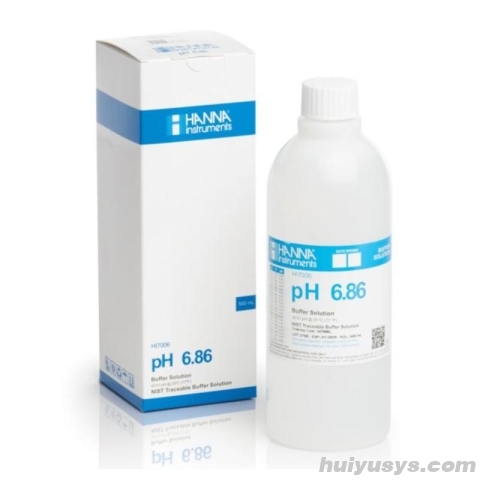 HANNA HI7006L pH标准液 校准值：6.86pH/500ml