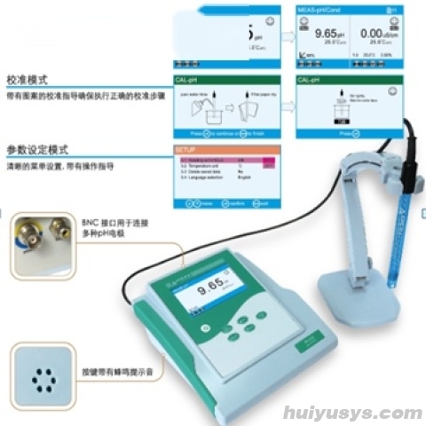 上海三信台式pH/电导率仪 PC910