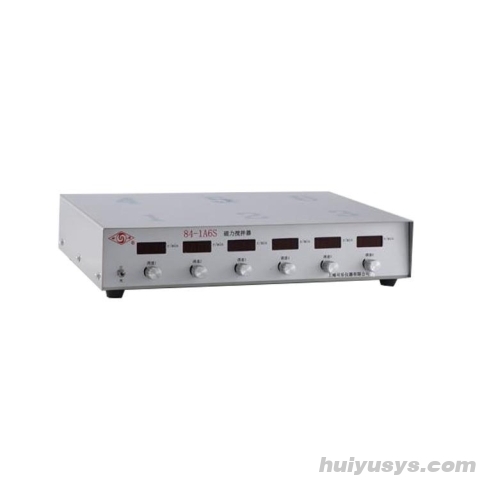 司乐 84-1A（6）S 多工位磁力搅拌器