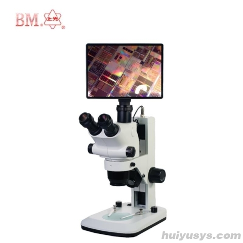 上海彼爱姆 XTL-BM-9TP 平板电脑型三目连续变倍体视显微镜
