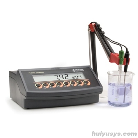 哈纳沃德微电脑酸度pH-温度°C测定仪HI2212