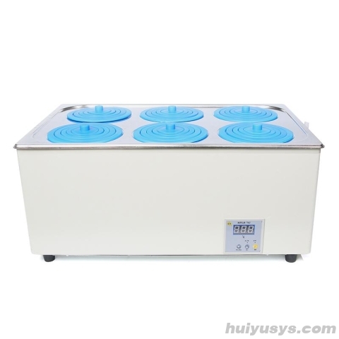 金坛大地 HH-S26 数显双列六孔恒温水浴锅 ABS锅盖