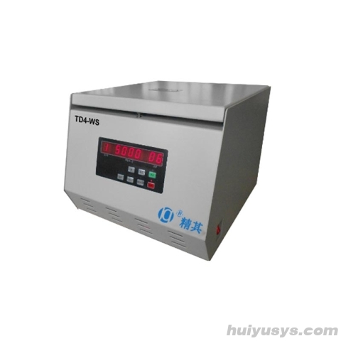 上海精其台式低速自动平衡离心机TD4-WS