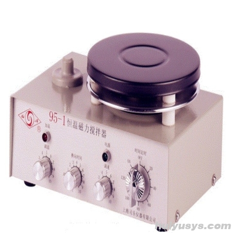 司乐 95-1 定时恒温磁力搅拌器