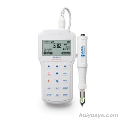 哈纳沃德仪器 HI98163C 便携式 pH/温度测定仪