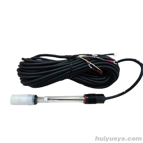 齐威 玻璃电极 玻璃带温补5米线 自动温补