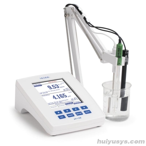 HANNA HI5222 专业级台式酸度pH/mV-温度测定仪 230V