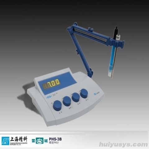 上海雷磁精密酸度计PHS-3B