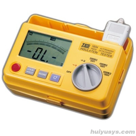 台湾泰仕 TES-1604 RS-232记录式数位绝缘测试器