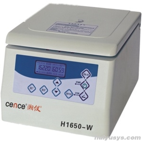 湖南湘仪台式微量高速离心机 H1650-W