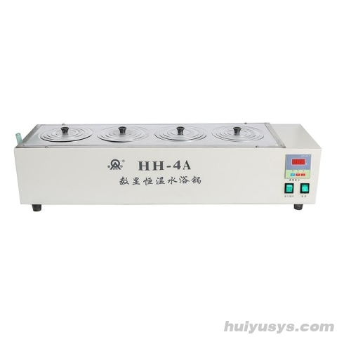 荣华仪器 HH-4A（单） 数显恒温磁力搅拌水浴锅 4孔