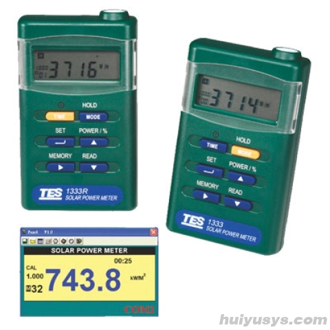台湾泰仕 TES-1333R 太阳能功率表