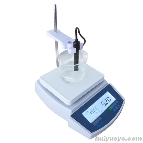 Bante PHS-500C 搅拌式pH计 pH mV 温度 定时 搅拌 陶瓷盘面