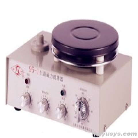 司乐 95-1 定时恒温磁力搅拌器