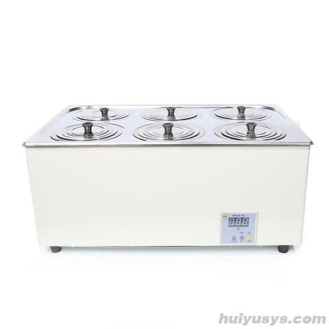 金坛大地 HH-S16 数显单列六孔恒温水浴锅