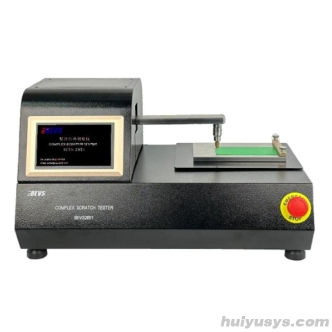 BEVS 2851 复合自动划痕仪 7寸触摸屏自动检测划痕结果
