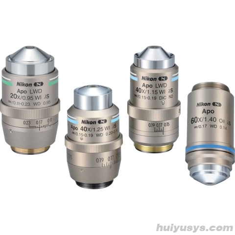 尼康复消色差物镜CFI Apochromat LWD λ S 20XC 40XC...