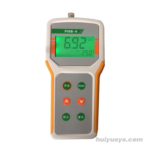 齐威 PHB-4 ph测试仪 便携式微机型 0~14pH