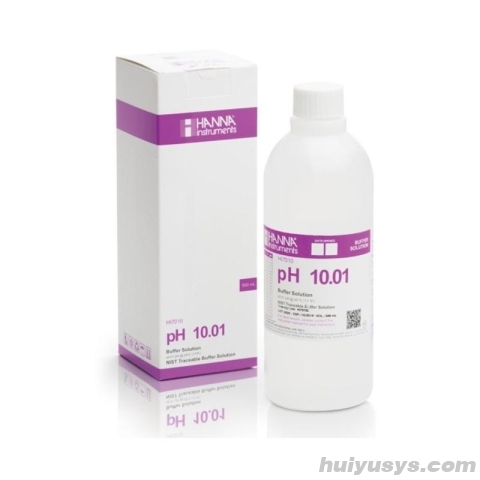 HANNA HI7010L pH标准液 校准值10.01pH/500ml