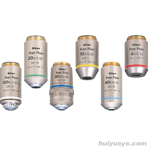 尼康荧光物镜CFI Plan Fluor 4X 10X 20X 40X 60X ...