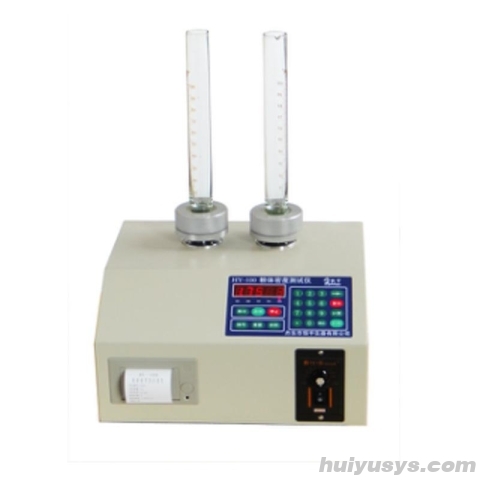 皓宇 HY-100(B) 粉体振实密度仪 粉末颗粒孔隙