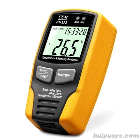 华盛昌 DT-172 温湿度数据记录仪 测温:-40~70℃