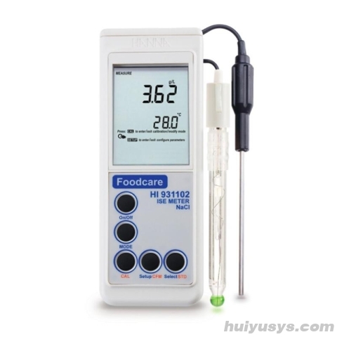 HANNA HI931102 盐度计 NaCl测定仪 5个NaCI范围 食品行业专用