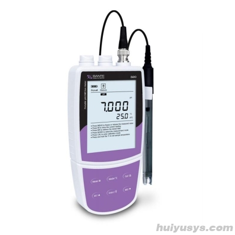 般特 Bante320-CN 便携式离子计 配E201塑胶PH电极