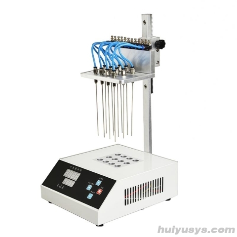 荣华 RHDCY-24 干式氮吹仪 24孔氮气吹扫仪 数显控温±0.5℃