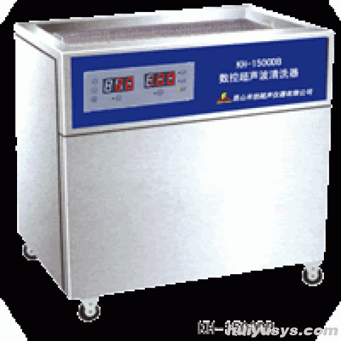 昆山禾创单槽式数控超声波清洗器KH-2000DE