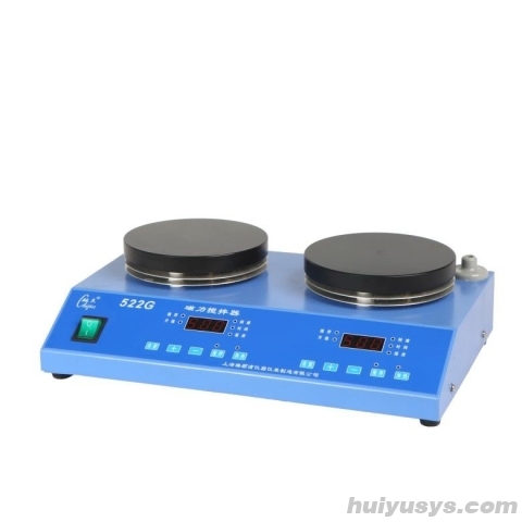 上海梅颖浦 522G 双工位磁力搅拌器