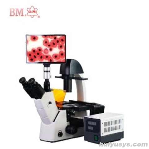 上海彼爱姆 BM-37XYIIP 平板电脑型倒置荧光显微镜
