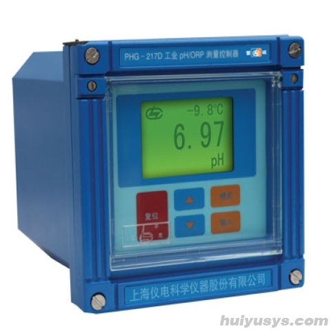 上海雷磁工业PH/ORP测量控制仪PHG-217D配PHGF-43