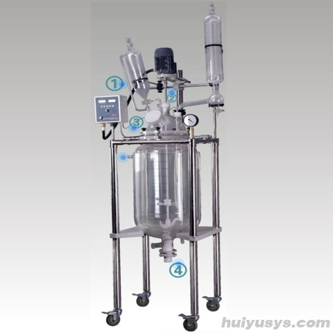巩义予华 YSFT-100L 双层玻璃反应釜