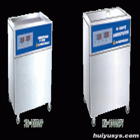 昆山禾创单槽式双频数控超声波清洗器KH-2000SPV