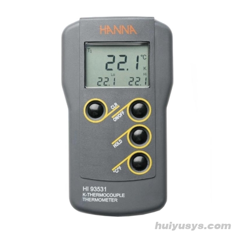 HANNA HI93531 单通道宽范围温度测定仪 -200~1371℃