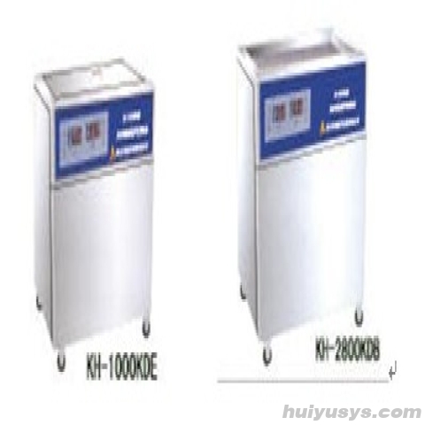 昆山禾创单槽式高功率数控超声波清洗器KH-1000KDB