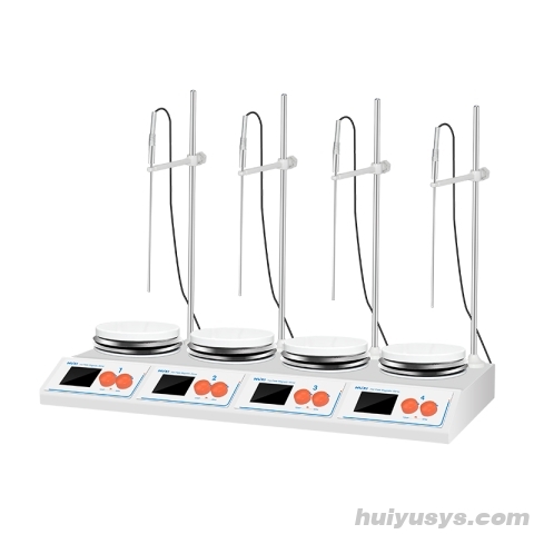 上海沪析 HMS-4G加热型多工位磁力搅拌器