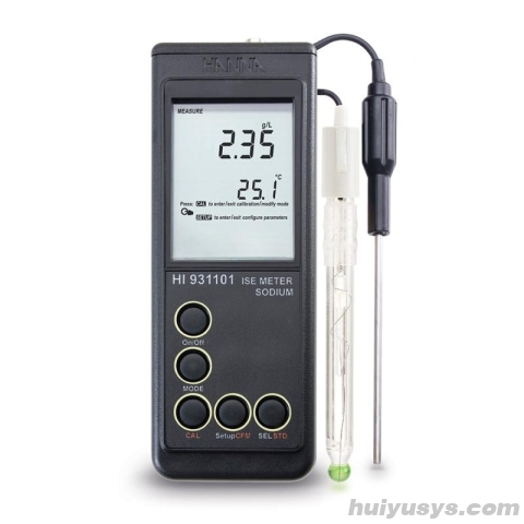 HANNA HI931101 盐度计 钠度（pNa、Na）测定仪 4个Na和1个pNa范围