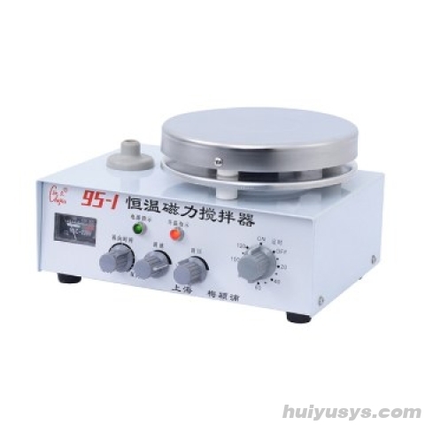 上海梅颖浦 95-1 定时恒温磁力搅拌器