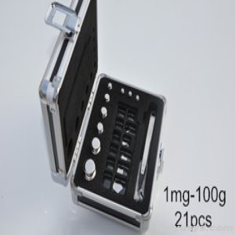 艾克瑞特 F1级,1mg-100g/21个 F1级不锈钢砝码