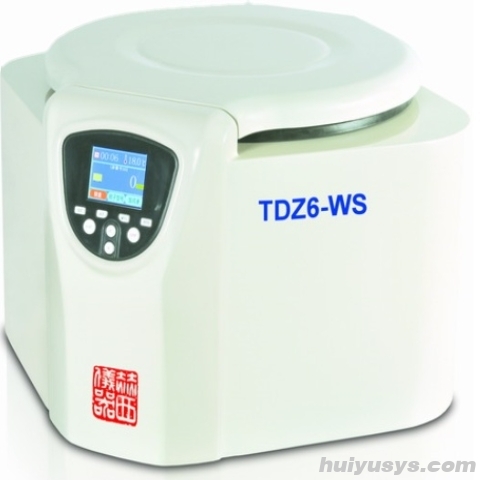 湖南赫西台式多管架低速离心机TDZ6-WS