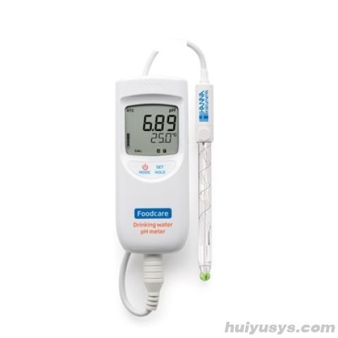 哈纳沃德防水便携式酸度pH-温度测定仪【饮用水行业】HI99192C