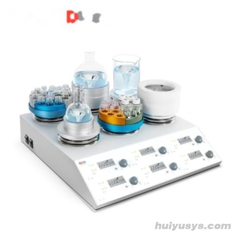 大龙 Dlab MS-H280-S6 LCD 数控加热型六通道磁力搅拌器