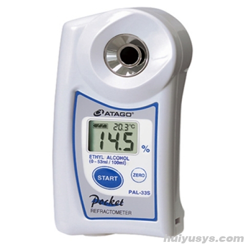 日本爱拓乙醇浓度计（mL/100mL）PAL-33S